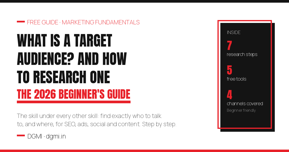 What is a Target Audience? How to Research One for Every Marketing Channel (2026)