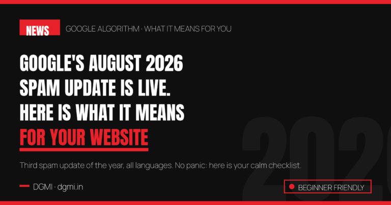 Google's August 2026 Spam Update Is Live: What It Means for Your Website